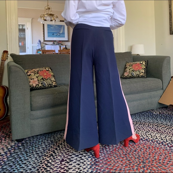 Roksanda Flowy Wide Leg Trousers - Picture 2 of 5